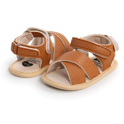 Baby Girls Boys Summer Sandals Unisex Infant Premium Soft Anti-Slip Rubber Sole Toddler Outdoor Beach Walking Shoes