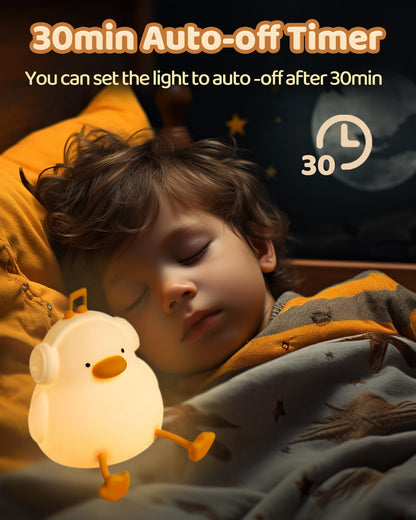Panda Night Light, Cute Squishy Dimmable Lamp for Kids, Toddler and Baby Room, Bedroom Light