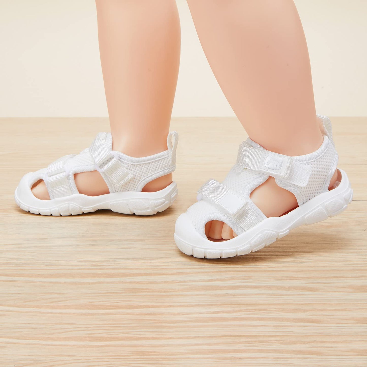 BMCiTYBM Baby Boy Girl Closed Toe Summer Sandals Lightweight Shoes Infant Non-Slip First Walking Sneakers 6 9 12 18 24 Months