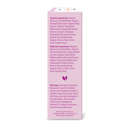 Hyland's Baby Organic Daytime and Nighttime Soothing Drops Combo Pack, Drops for Oral Discomfort, 2 oz.