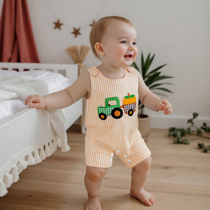 YINGISFITM Newborn Baby Boy Clothes Sailboat Overalls Sleeveless Jumpsuit Infant Bodysuit Toddler Outfits