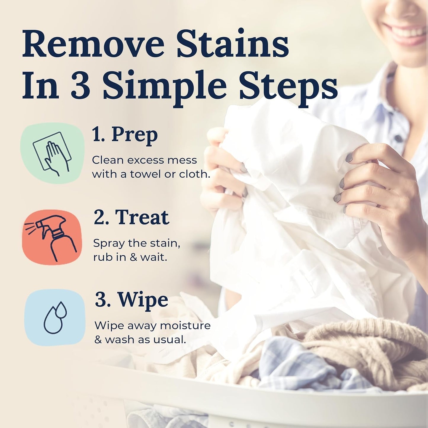 Miss Mouth's Messy Eater Stain Treater Spray - 4oz 2 Pack Stain Remover - Newborn & Baby Essentials - No Dry Cleaning Food, Grease, Coffee Off Laundry, Underwear, Fabric