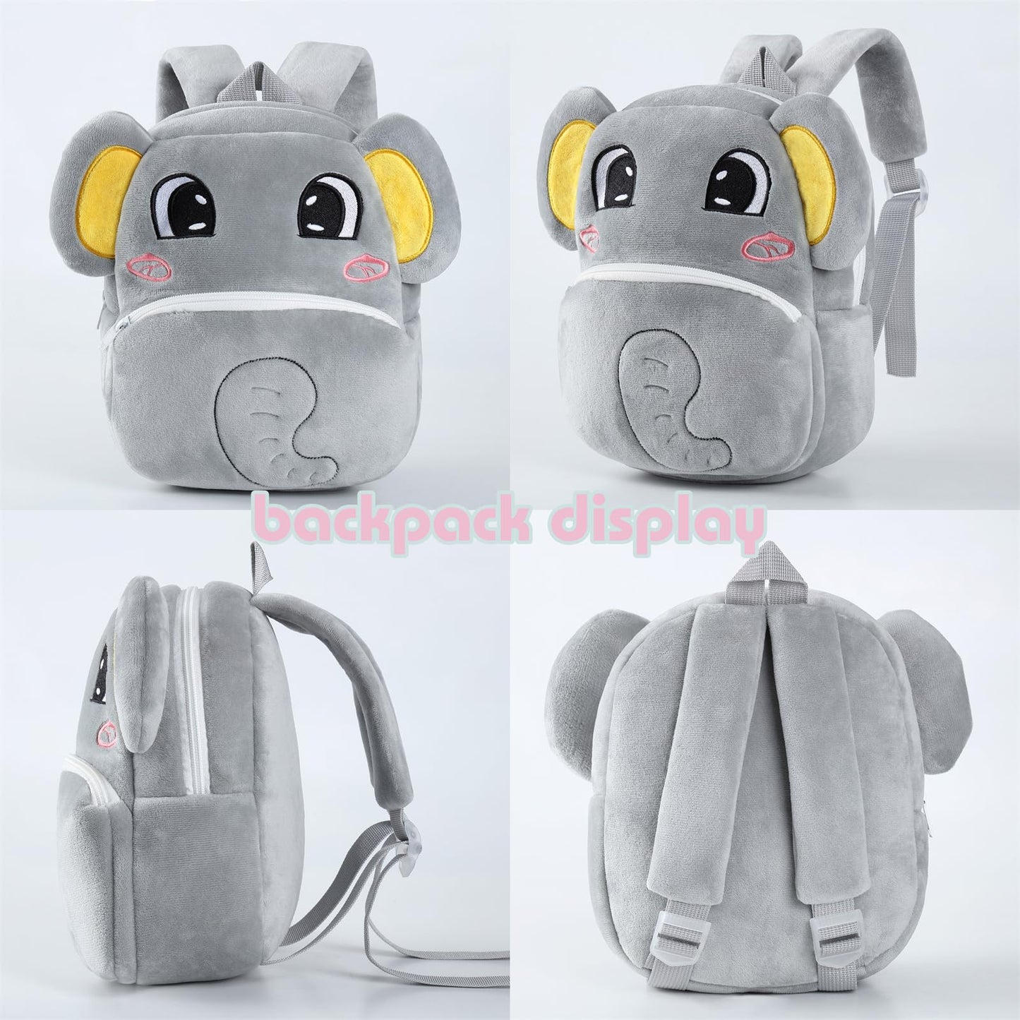 Toddler Backpack for Girls Boys School Small Backpacks Toddler Back Pack Stuffed Animal Backpack Kawaii Kids Mini School Bag Preschool Age 2-4 Unicorn