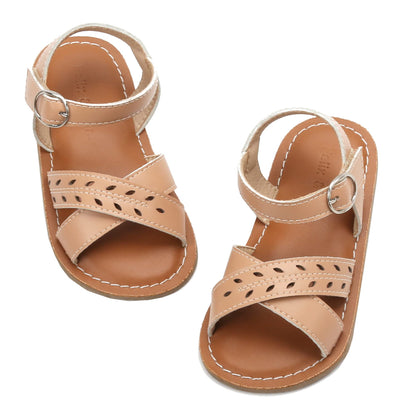 Felix & Flora Toddler Girl Sandals - Little Girl Easter Summer Dress Shoes Lightweight Open Toe Beach Holiday.