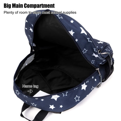 Toddler Backpack for Boys, 12 Inch Kids Dinosaur Backpack for Preschool or Kindergarten, Black