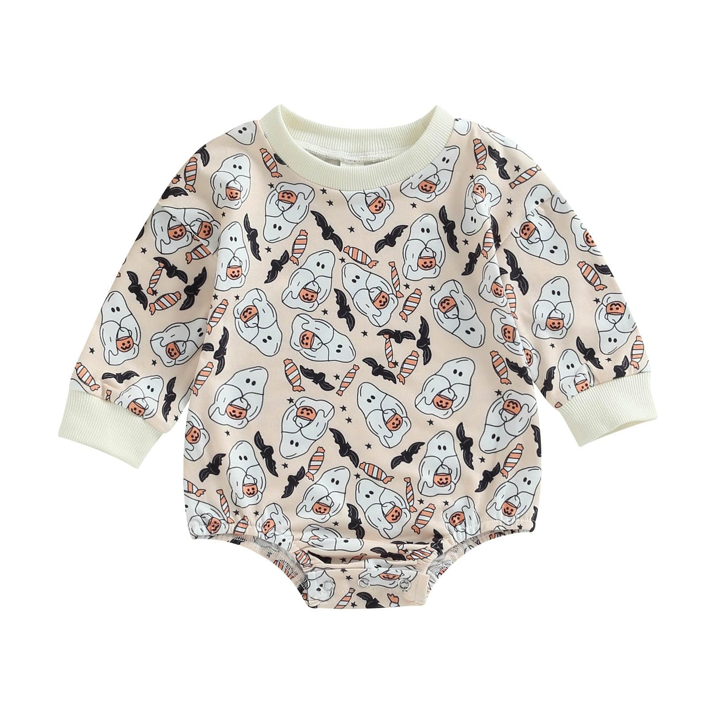 Easter Newborn Baby Girl Clothes Fuzzy Bunny Embroidery Romper Sweatshirt Bubble Jumpsuit Toddler Baby Girl Outfit