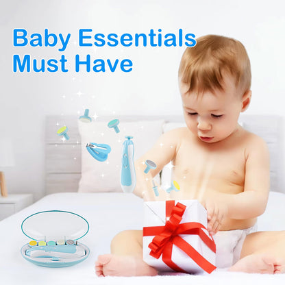 OTTOLIVES Baby Healthcare and Grooming Kit, 24 in 1 Baby Electric Nail Trimmer Set Newborn Nursery Health Care Set for Newborn Infant Toddlers Baby Boys Girls Kids (0-3 Years+) (Green)