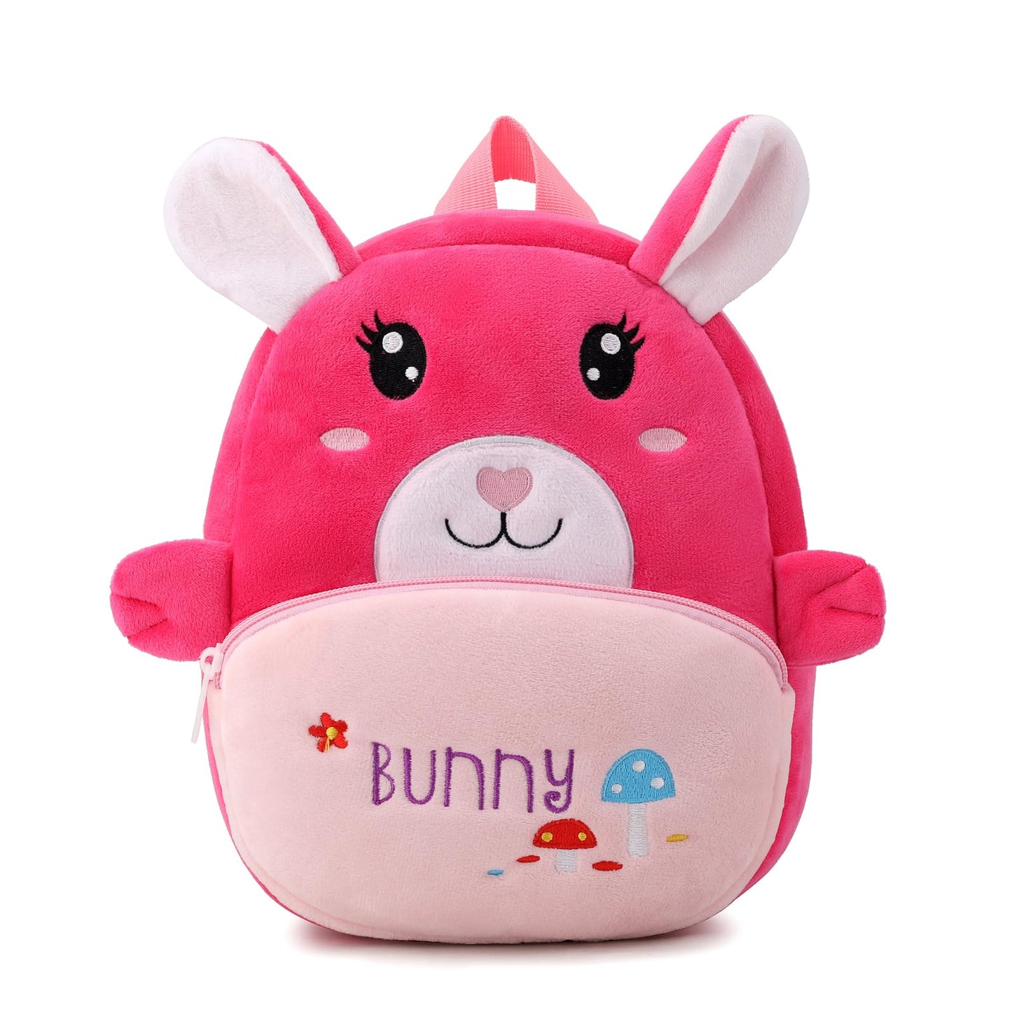Toddler Backpack for Boys and Girls, Cute Soft Plush Animal Cartoon Mini Backpack Little For Kids 2-6 Years (Cows)