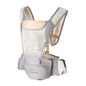 Baby Carrier Adjustable Newborn to Toddler 6-in-1 Detachable Hip Seat Carrier with Breathable & Wider Support, Baby Gear Pockets, Ergonomic Design for Dad - Infant Carrier 25-60 lbs