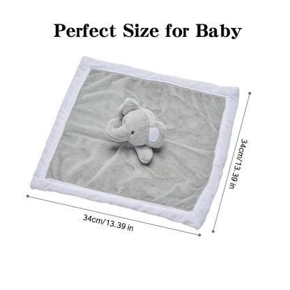 Baby Bear Security Blanket, Soft Loveys for Babies, for Newborn Boys and Girls, Gender Neutral Security Blanket with Stuffed Animal, Baby Snuggle Toy