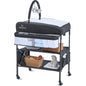 BabyBond Portable Baby Changing Table with 2 Storage Baskets, Foldable Changing Table Dresser Waterproof Diaper Changing Table Height Adjustable Changing Station for Infant and Newborn(Beige)