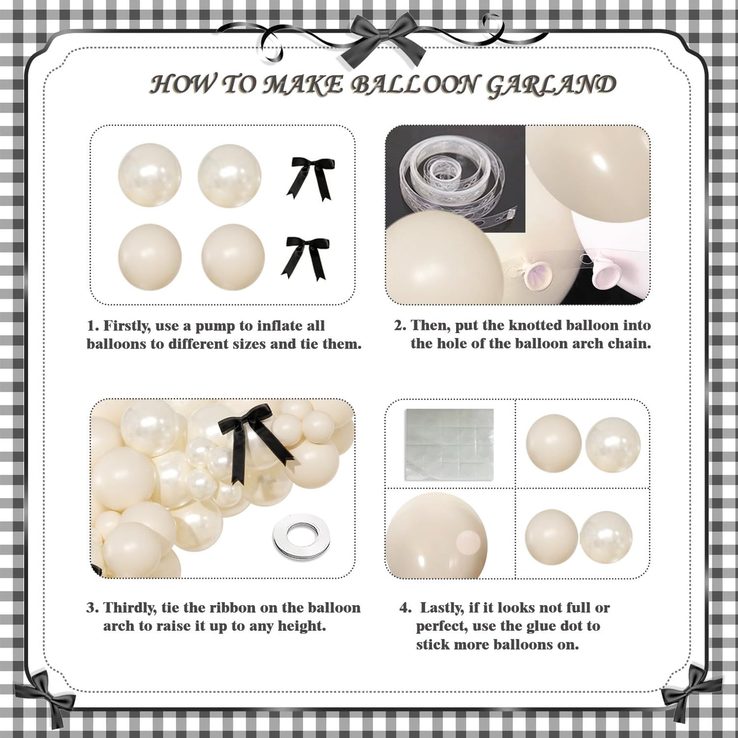 Dusty Pink Balloon Arch Kit 126 Pcs Pink and Sand White Balloon Arch Garland Kit Include Dusty Pink Sand White Balloons for Wedding Birthday Baby Shower Gender Reveal Decorations