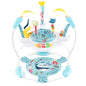 BABY JOY Baby Jumpers and Bouncers, Infant Activity Center with Music Lights Sounds, 360° Rotating Seat and 3 Adjustable Heights, Baby Play and Learning Center for 6-12 Months
