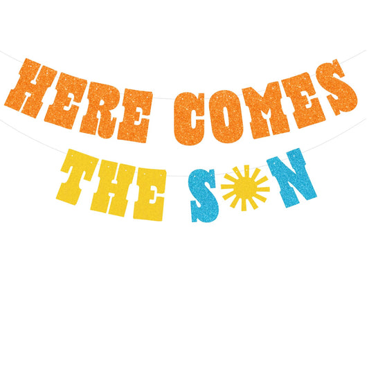 Pre-Strung Baby Shower Banner Oh Baby Sign Rose Gold Glittery Letters | Teddy Bear Gender Reveal Decorations | Baby Sprinkle Decorations for Girl Boy | Baby Gender Reveal Party Decoration Supplies