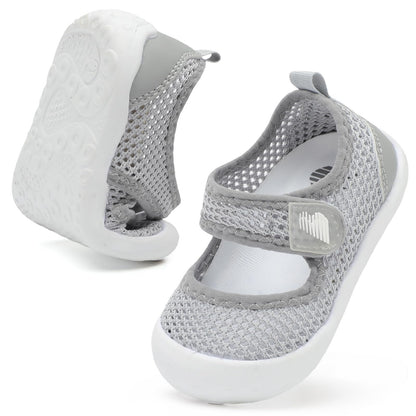 BARERUN Toddler Water Shoes Barefoot Water Shoes for Kids Baby Wide Aqua Socks with Arch Support Quick-Dry Breathable Boys Girls Sandals Walking Shoes for Beach Swim Pool Shoes