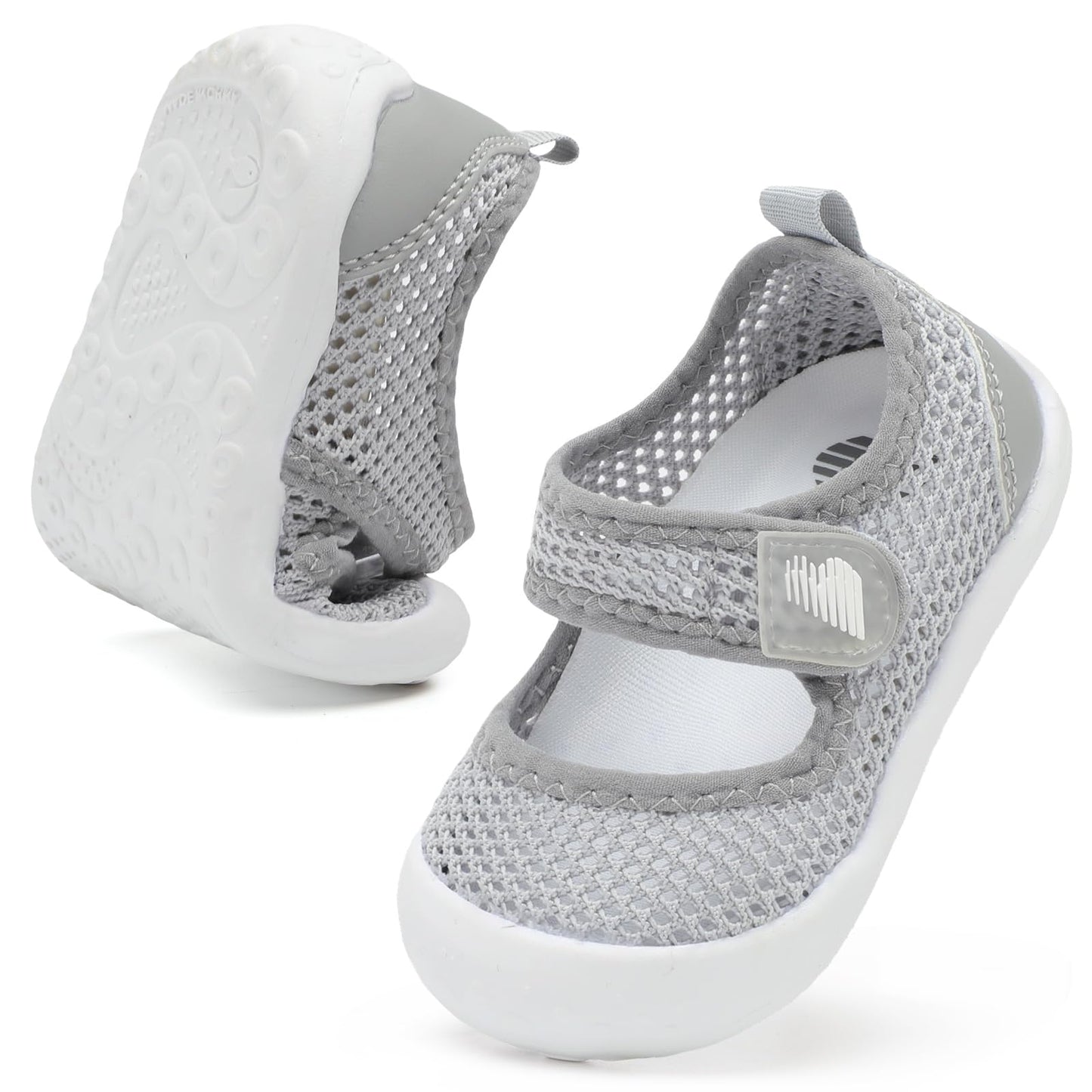 BARERUN Toddler Water Shoes Barefoot Water Shoes for Kids Baby Wide Aqua Socks with Arch Support Quick-Dry Breathable Boys Girls Sandals Walking Shoes for Beach Swim Pool Shoes