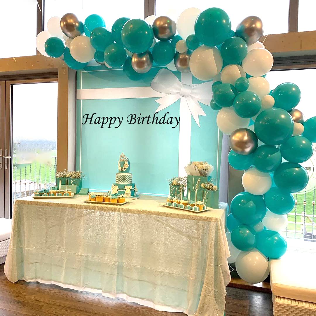 Sage Green Gold White Party Balloons, 50Pcs Sage Green and Gold Confetti Party Balloons For Birthday Baby Shower Engagement Wedding Anniversary Party Decorations