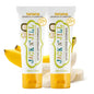 Jack N' Jill Natural Baby Toothpaste - Fluoride Free Training Toothpaste for Babies 6 Months and Up, Safe to Swallow, 40% Xylitol, BPA Free - 1.76 oz (Variety Pack of 3)