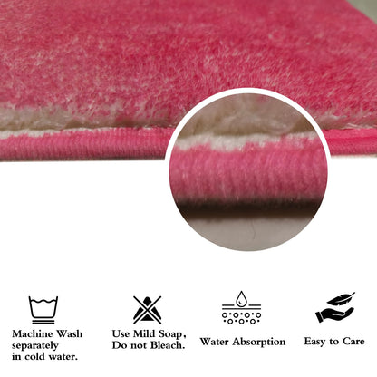 ABREEZE Kids Rug Play Mat Ultra Soft Rugs for Bedroom, 3.3'x5' Non Slip Cartoon Children Nursery Rug Area Rug Kids Carpet for Bedroom Decor Playroom Living Room