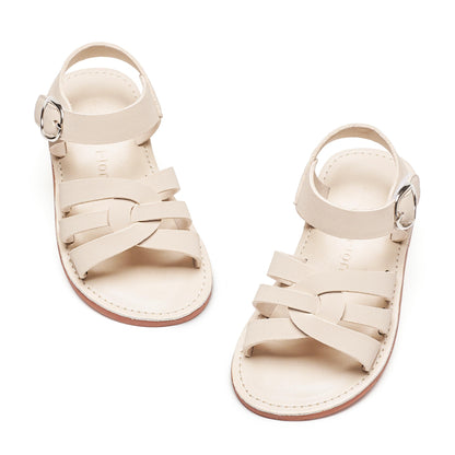 Felix & Flora Toddler Girl Sandals - Little Girl Easter Summer Dress Shoes Lightweight Open Toe Beach Holiday.