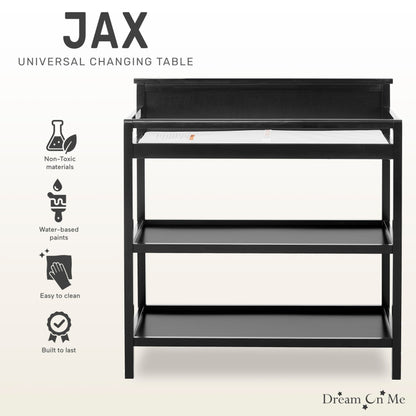 Dream On Me Jax Universal Changing Table, Blush Pink , 34x20x40 Inch (Pack of 1)