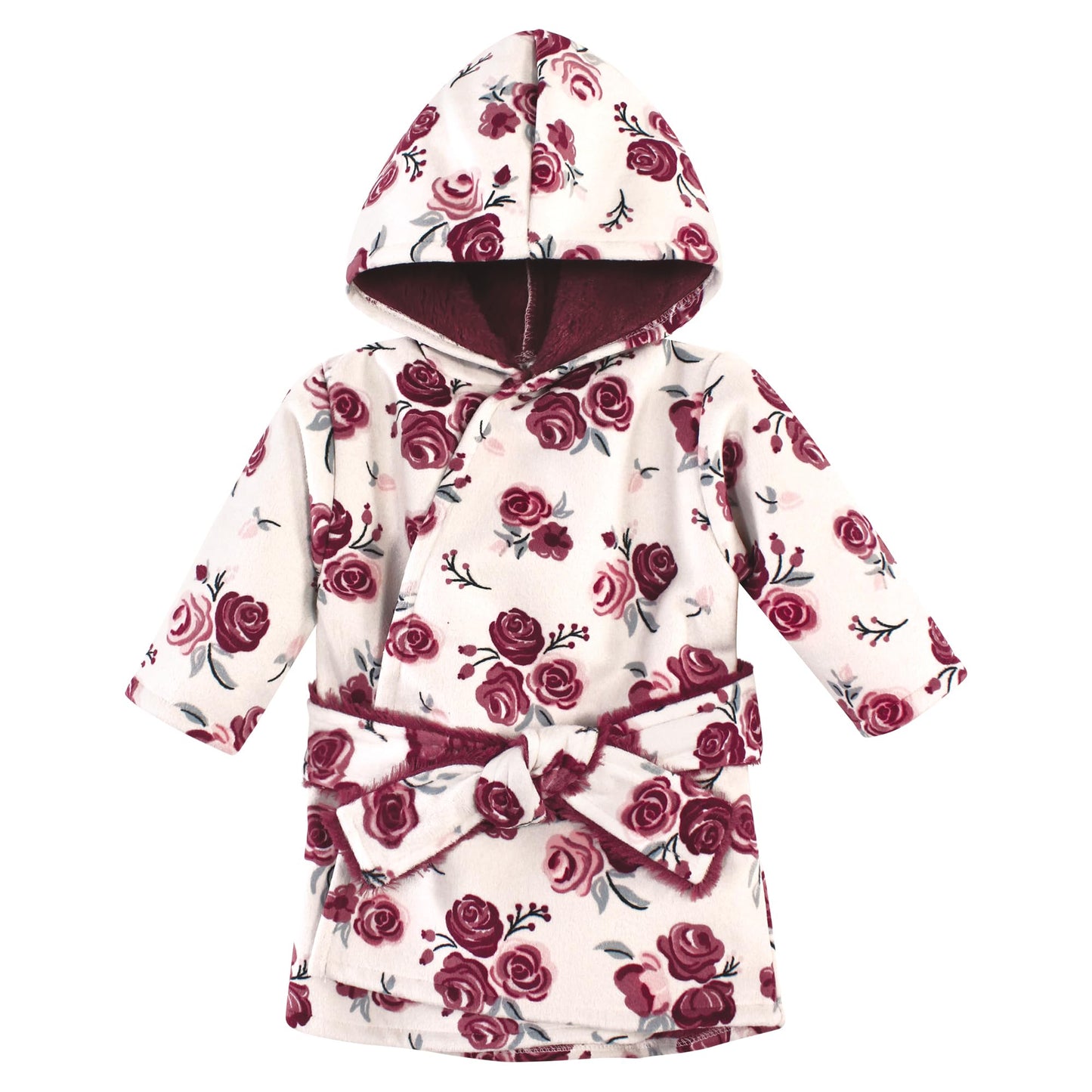 Hudson Baby Unisex BabyMink with Faux Fur Lining Pool and Beach Robe Cover-ups