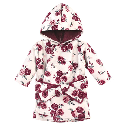 Hudson Baby Unisex BabyMink with Faux Fur Lining Pool and Beach Robe Cover-ups