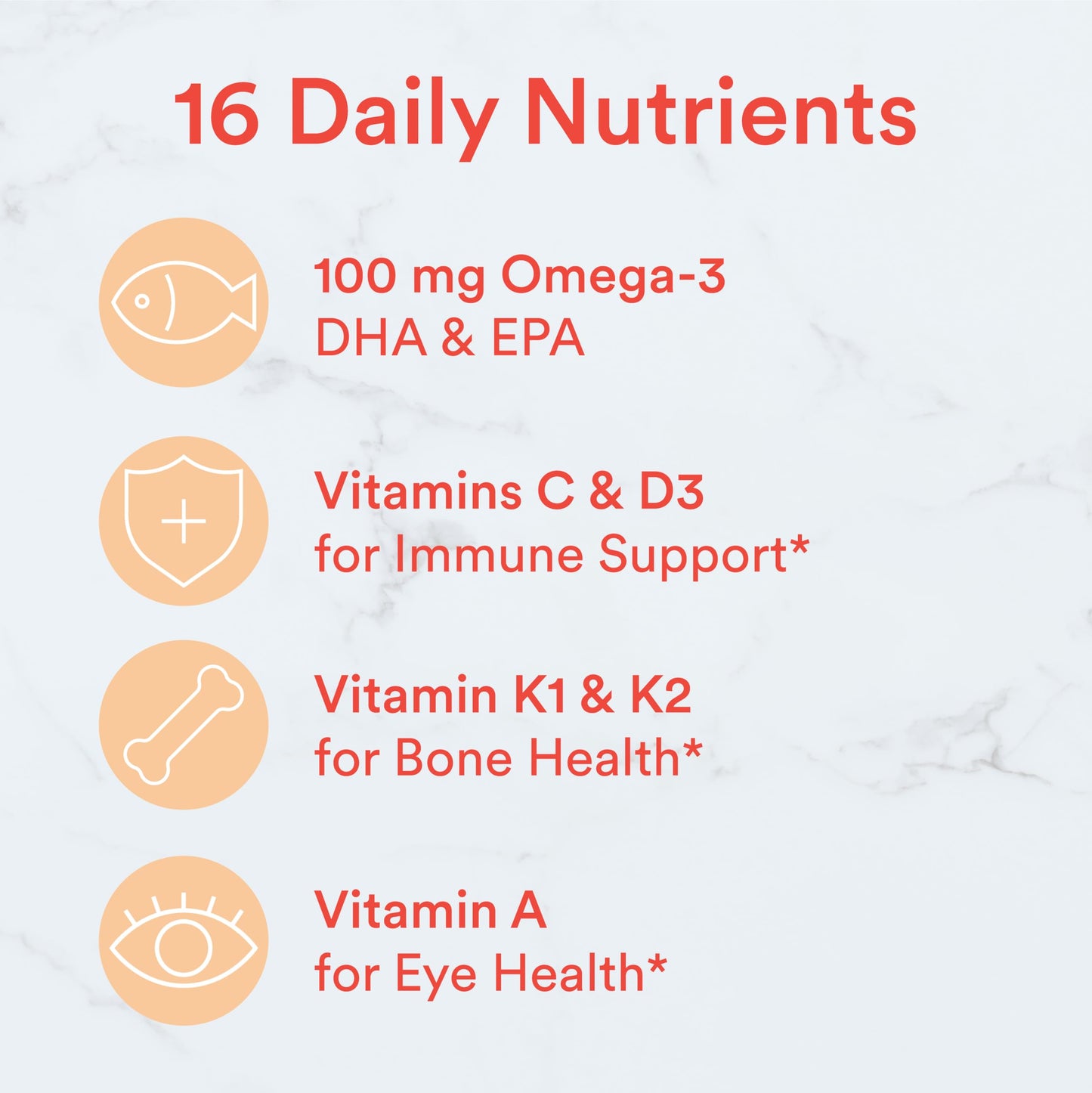 SmartyPants Kids Multivitamin Gummies: Omega 3 Fish Oil (EPA/DHA), Vitamin D3, C, Vitamin B12, B6, A, K & Zinc for Immune Support, Biotin, Gluten Free, Three Fruit Flavors, 120 Count (30 Day Supply)