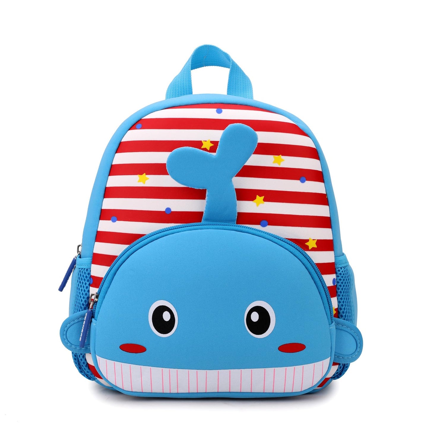 Toddler Backpack Neoprene Zoo Kids Casual Backpack Water Resistance Kindergarten Preschool Bags for Little Boys Girls (Giraffe)