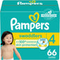 Pampers Baby Diapers - Swaddlers - Size 1, 198 Count, Ultra Absorbent Disposable Infant Diaper