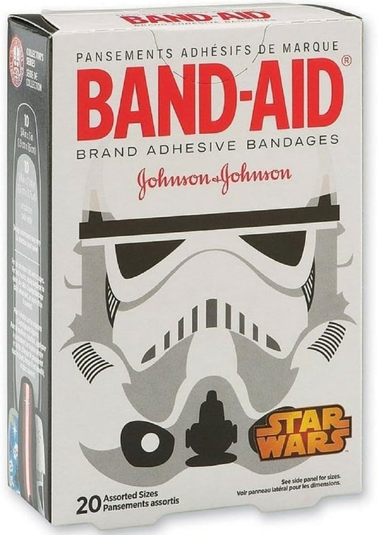 BAND-AID Adhesive Bandages, Star Wars Collection, Assorted 20 ea (Pack of 3)