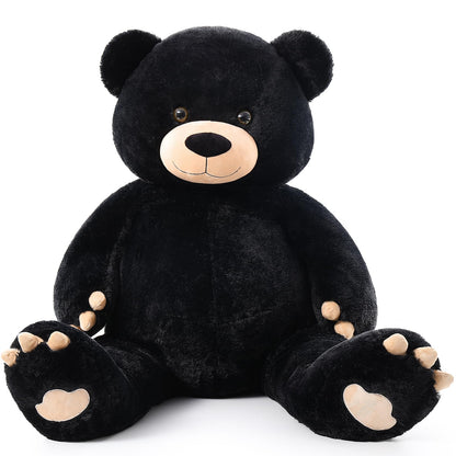 Tezituor 59" Gaint Teddy Bear Stuffed Animal,5ft Life Size Big Teddy Bears,Light Brown Cute Soft Plush Toy,Gifts for Kids Girls Boys Girlfriend Valentine,Christmas,Birthday,Baby Shower,Wedding Party