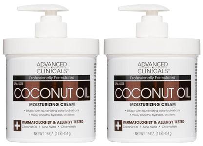 Advanced Clinicals Retinol Body Lotion + Collagen Cream Fragrance Free Face Moisturizer & Body Cream 2pc Skincare Set For Women & Men Helps Reduce Appearance Of Crepey Skin, Wrinkles, & Dry Skin, 2pc