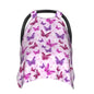 Butterfly Car Seat Cover for Baby in Winter Summer, Nursing Cover for Mom Butterfly Baby Stuff for Baby Girl Boy
