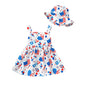 Newborn Infant Baby Girl Dress Toddler Girl Clothes Halter Backless Sleeveless Flower Sundress Summer Dresses for Girl