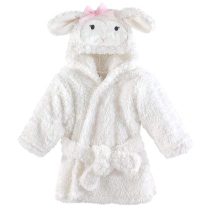 Hudson Baby Unisex Baby Plush Animal Face Bathrobe