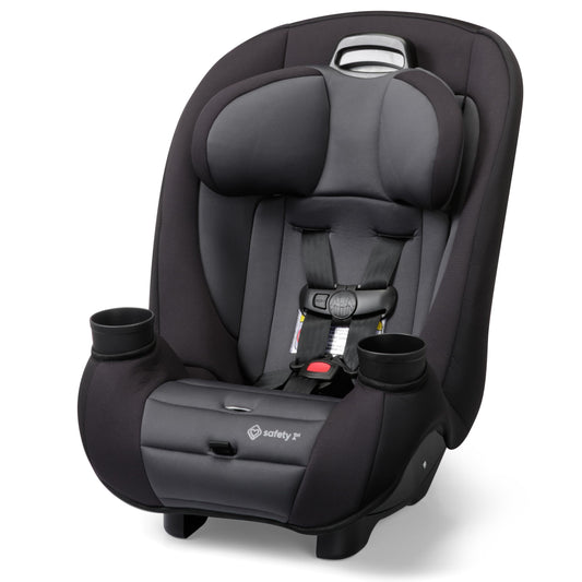 Safety 1st Ellaris 3-in-1 Convertible Car Seat, Slim Fit Design, Rear & Forward-Facing, 5-Position Headrest, 3-Across Fit, Travel-Friendly with Machine-Washable Seat Pad, Peacock Blue