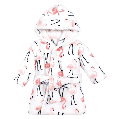 Hudson Baby Unisex Baby Plush Animal Face Bathrobe