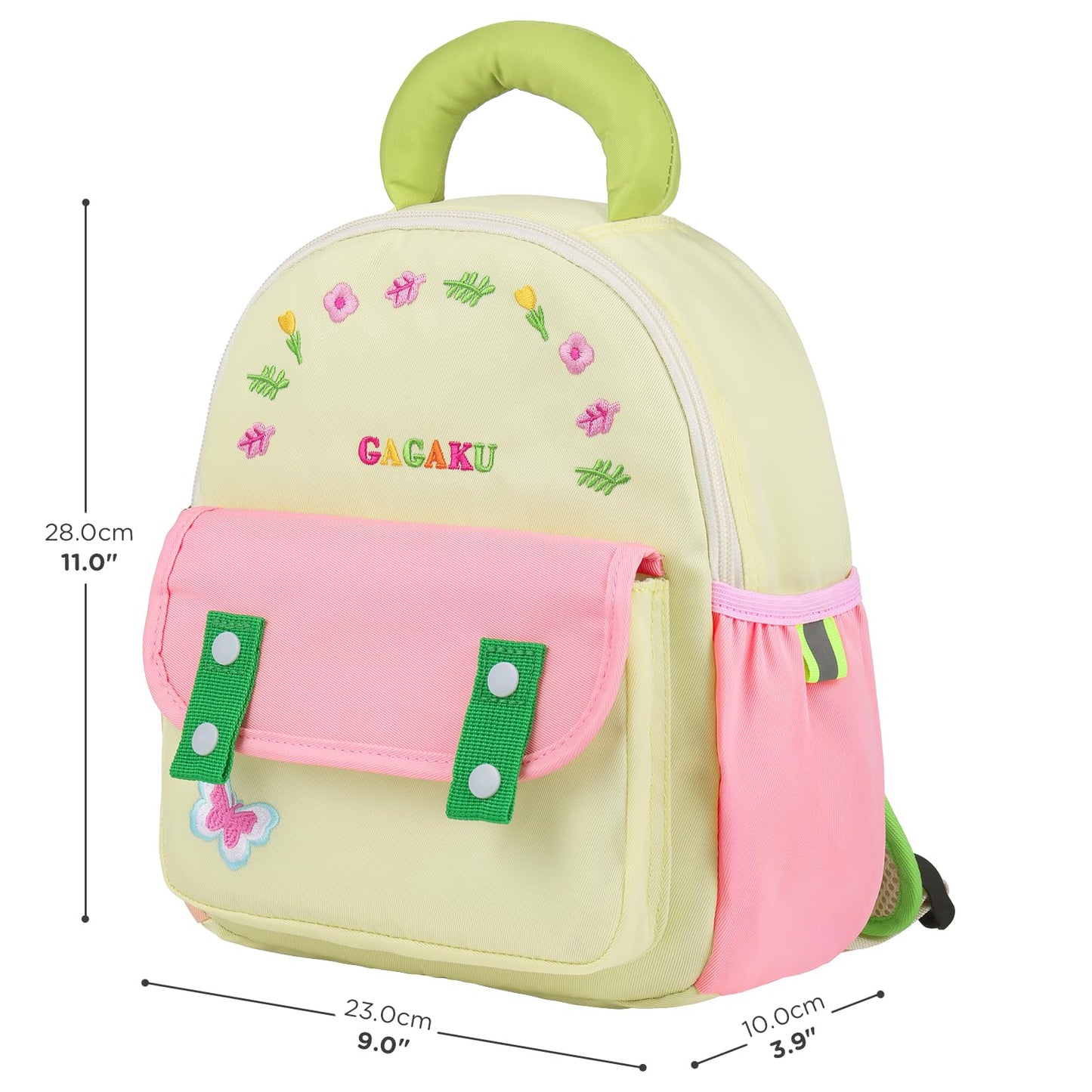 GAGAKU Toddler Backpack with Leash - Mini Kids Backpacks for Boys 2-5 Years Child Safety Backpack 3D Cartoon Animal Anti-Lost Preschool Bags - Blue