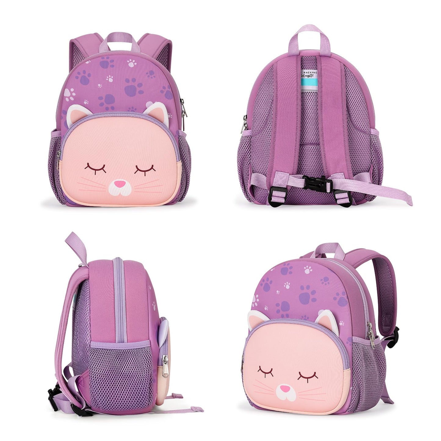 mibasies Toddler Backpacks for Girls 2-4: Baby Preschool Backpack - Kids Unicorn Backpack for Boys Girls - 12inch Mini School Bag