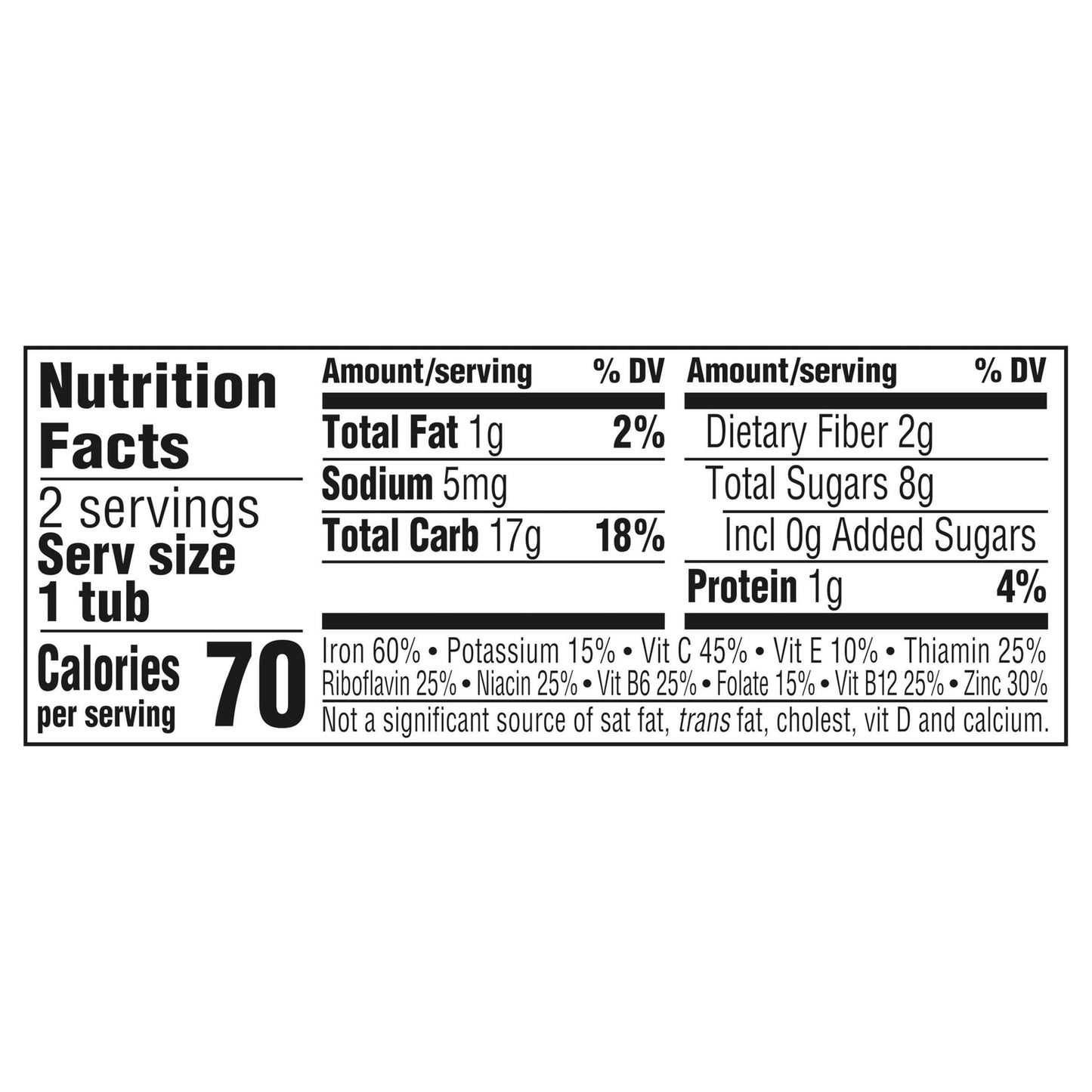 Gerber Baby Food 2nd Foods, Mixed Cereal, Pears & Cinnamon with Oatmeal Puree, 4 Ounce Tubs, 2-Pack (Pack of 8)