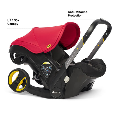 Doona Car Seat & Stroller, Nitro Black - All-in-One Travel System