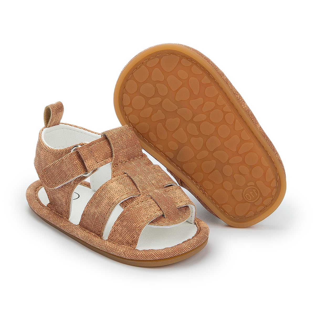 Miamooi Infant Baby Boys Girls Summer Beach Sandals Non Slip Soft Rubber Sole Toddler Outdoor Closed-Toe First Walker Shoes