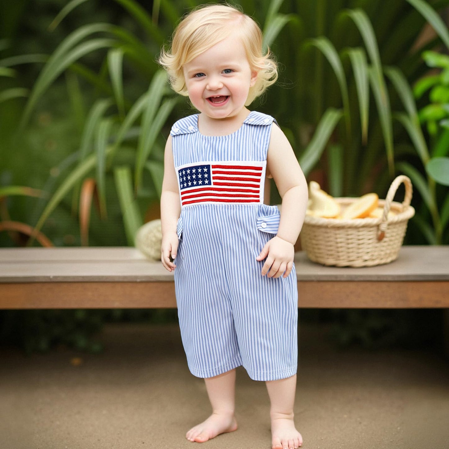 YINGISFITM Newborn Baby Boy Clothes Sailboat Overalls Sleeveless Jumpsuit Infant Bodysuit Toddler Outfits