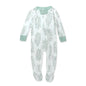 HonestBaby Sleep & Play Footed One-Piece Pajama Sleeper 100% Organic Cotton, Baby Boys
