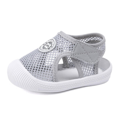 BMCiTYBM Baby Boy Girl Closed Toe Summer Sandals Lightweight Shoes Infant Non-Slip First Walking Sneakers 6 9 12 18 24 Months