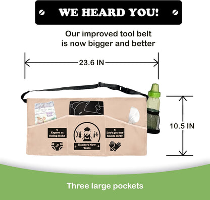 MUNIFICENCE Daddys New Toolbelt with New Tools Baby Shower Present