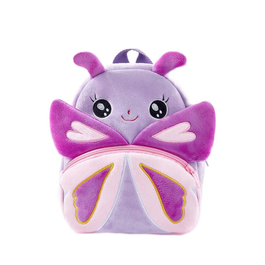 NICE CHOICE Cute Toddler Backpack Toddler Bag Plush Animal Cartoon Mini Travel Bag for Baby Girl Boy 2-6 Years(Grey Elephant)