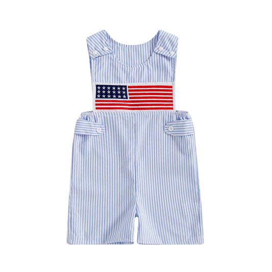 YINGISFITM Newborn Baby Boy Clothes Sailboat Overalls Sleeveless Jumpsuit Infant Bodysuit Toddler Outfits