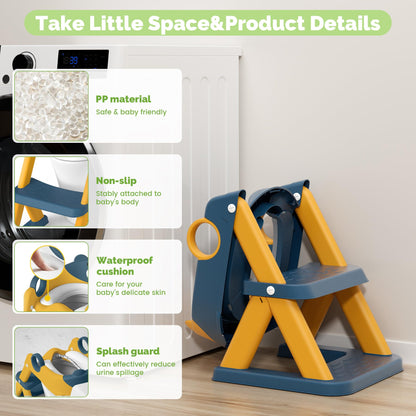 Training Toilet Ladder, Multi-Use, Convenient and Suitable for Most Situations，Girls, Boys